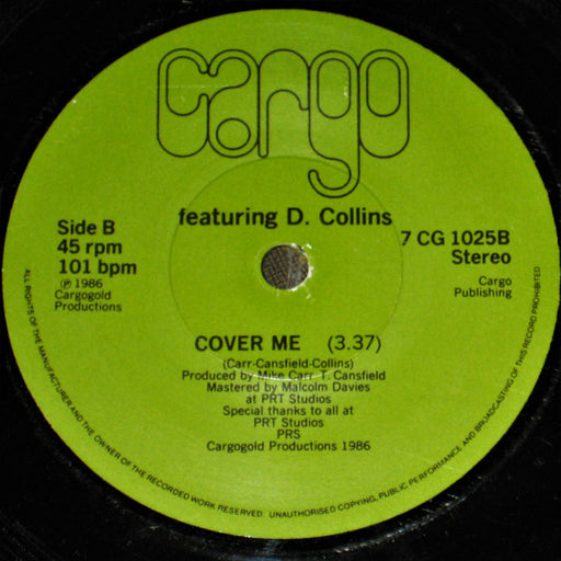 Cargo (2) Featuring Dave Collins (3) : Don't Stop Your Love (7", Single)