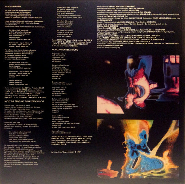 Peter Gabriel : Deutsches Album (LP, Album, RE, RM, 180)