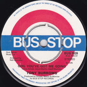 Tony Burrows : Oh My Jo / Girl You've Got Me Going (7", Promo)