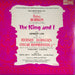 Valerie Hobson with  Herbert Lom featuring Muriel Smith, Doreen Duke, Jan Mazarus : The King and I (Original London Cast Recording) (LP, Album)