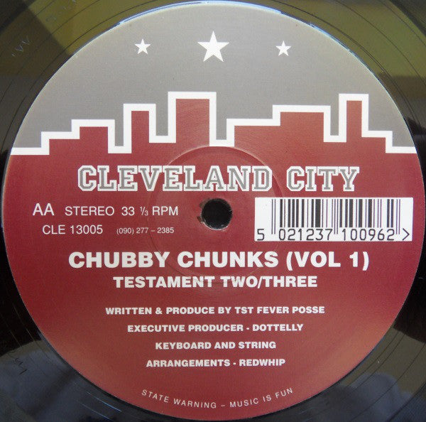 Chubby Chunks : Chubby Chunks (Vol 1) (12")