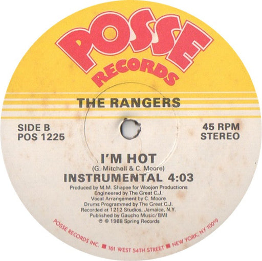 The Rangers : I'm Hot (12")