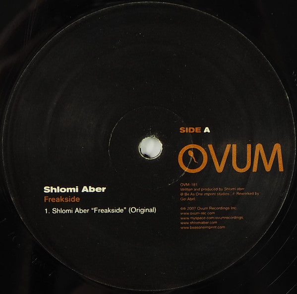 Shlomi Aber : Freakside (12")
