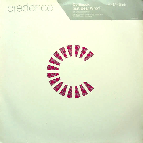 DJ Sneak Feat. Bear Who?* : Fix My Sink (12")