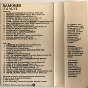 Ramones : It's Alive (Cass, Album)