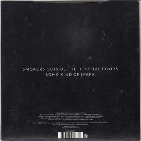 Editors : Smokers Outside The Hospital Doors (7", Single)