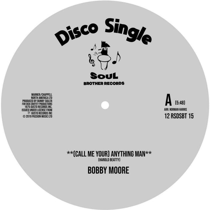 Bobby Moore / Sweet Music - (Call Me Your) Anything Man / I Get Lifted. This is a product listing from Released Records Leeds, specialists in new, rare & preloved vinyl records.