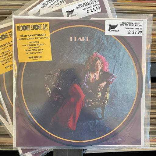 Janis Joplin - Pearl - Vinyl LP Picture Disc. This is a product listing from Released Records Leeds, specialists in new, rare & preloved vinyl records.