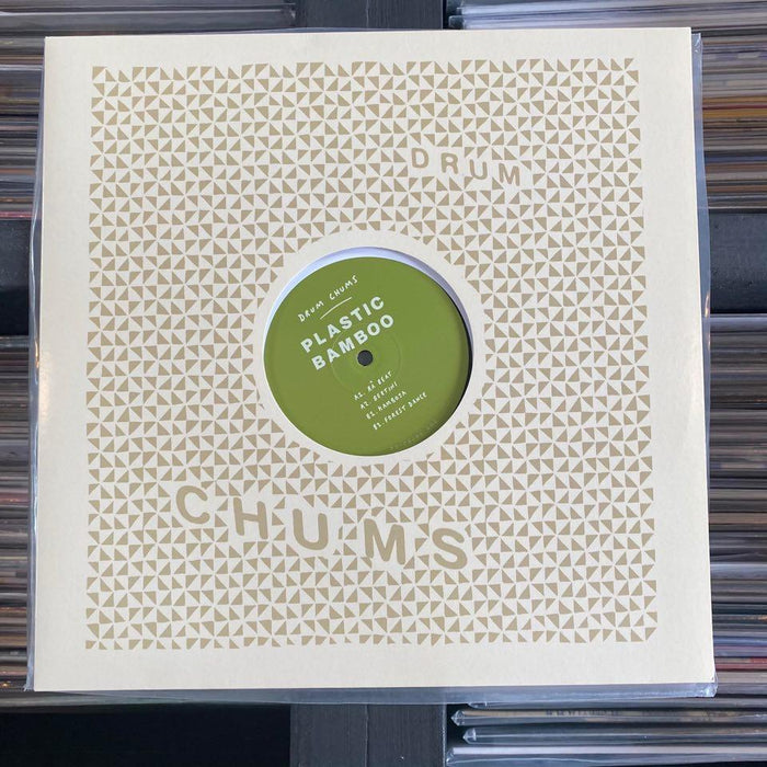 Plastic Bamboo - Drum Chums Vol. 2 - 12" Vinyl EP. This is a product listing from Released Records Leeds, specialists in new, rare & preloved vinyl records.