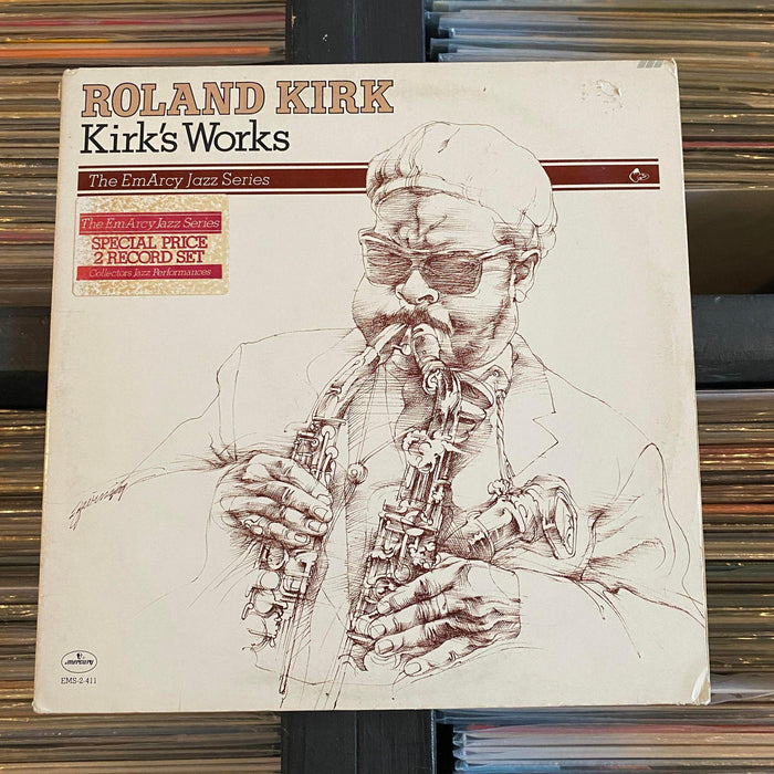 Roland Kirk - Kirk's Works - 2 x Vinyl LP. This is a product listing from Released Records Leeds, specialists in new, rare & preloved vinyl records.