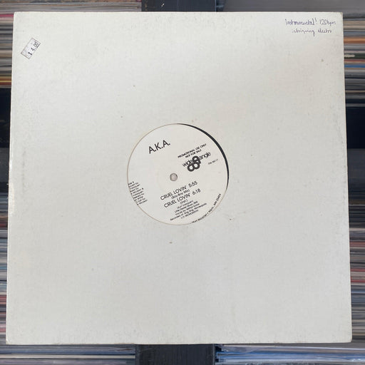 A.K.A. – Cruel Lovin' - 12". This is a product listing from Released Records Leeds, specialists in new, rare & preloved vinyl records.