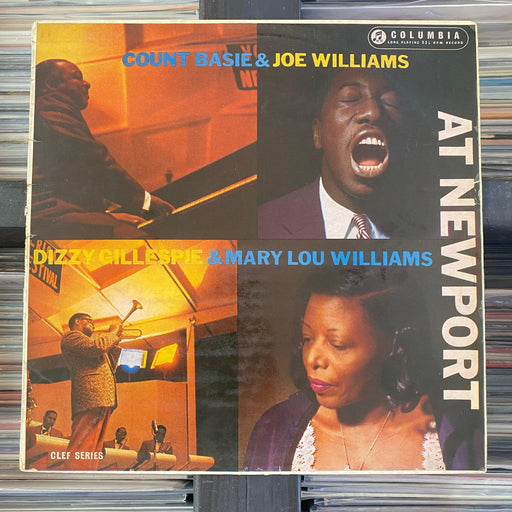 Count Basie & Joe Williams / Dizzy Gillespie & Mary Lou Williams - At Newport - Vinyl LP - Released Records