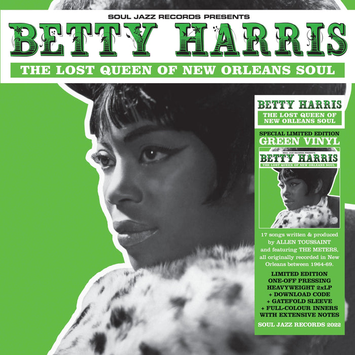 Betty Harris - The Lost Queen Of New Orleans Soul - 2 x LP - Released Records