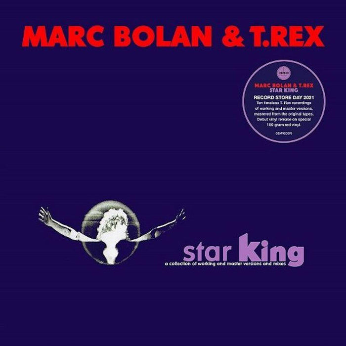 Marc Bolan & T.rex - Star King - Vinyl LP 180g Coloured Vinyl. This is a product listing from Released Records Leeds, specialists in new, rare & preloved vinyl records.