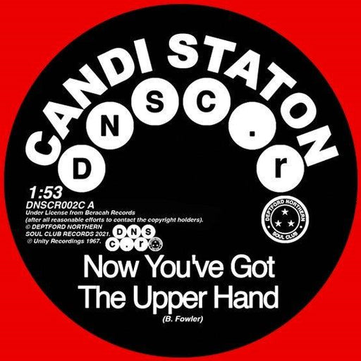 Candi Staton & Chappells - Now You've Got The Upper Hand - 7". This is a product listing from Released Records Leeds, specialists in new, rare & preloved vinyl records.