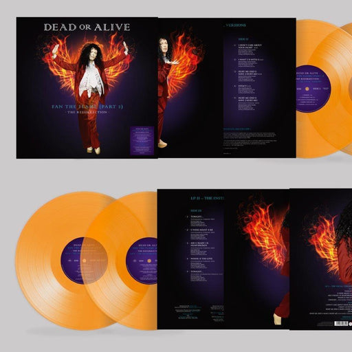 DEAD OR ALIVE - FAN THE FLAME (PART 2) - The Resurrection -  180g Translucent Orange - 2 x Vinyl LP. This is a product listing from Released Records Leeds, specialists in new, rare & preloved vinyl records.
