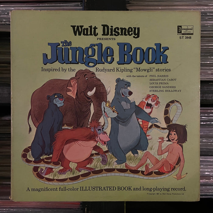 Phil Harris, Sebastian Cabot, Louis Prima, George Sanders, Sterling Holloway - The Jungle Book - Vinyl LP 18.11.23