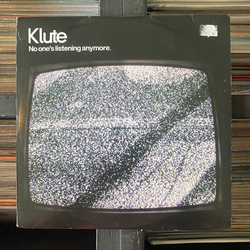 Klute - No One's Listening Anymore - 4 X 12" Vinyl