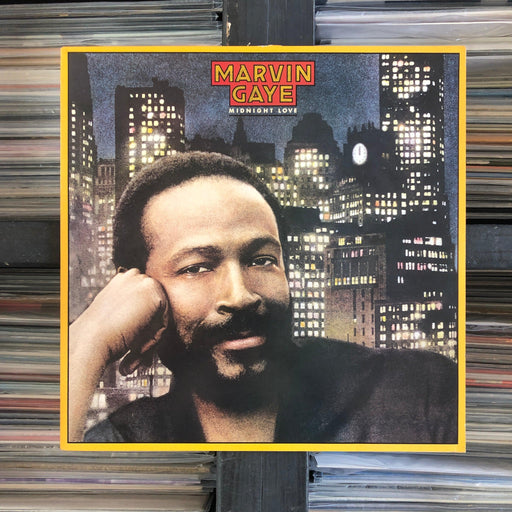 Marvin Gaye - Midnight Love - Vinyl LP 24.06.22. This is a product listing from Released Records Leeds, specialists in new, rare & preloved vinyl records.