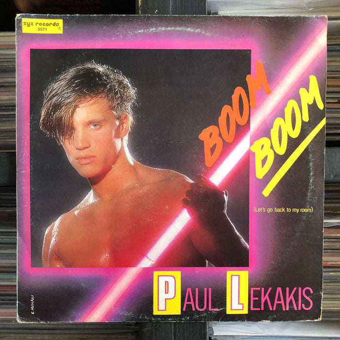 Paul Lekakis - Boom Boom (Let's Go Back To My Room) - 12" Vinyl - Released Records