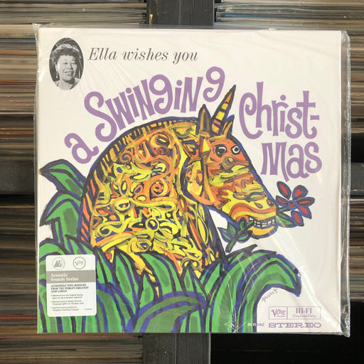 Ella Fitzgerald – Ella Wishes You A Swinging Christmas - Vinyl LP 21.07.22. This is a product listing from Released Records Leeds, specialists in new, rare & preloved vinyl records.