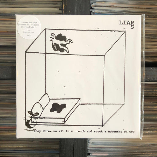 Liars - They Threw Us All In A Trench And Stuck A Monument On Top - Vinyl LP 22.07.22. This is a product listing from Released Records Leeds, specialists in new, rare & preloved vinyl records.