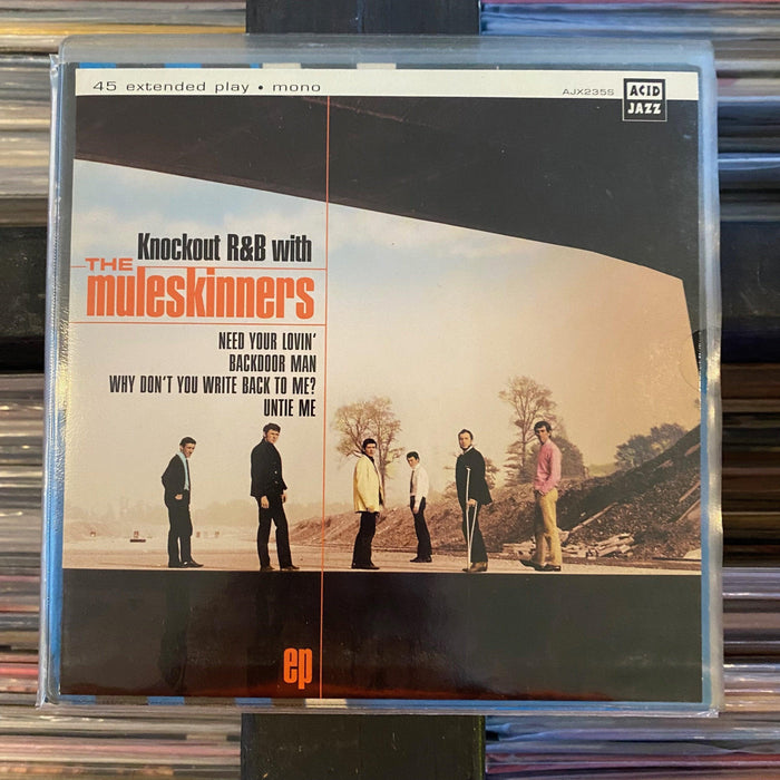 The Muleskinners - Knockout R&B With The Muleskinners. This is a product listing from Released Records Leeds, specialists in new, rare & preloved vinyl records.