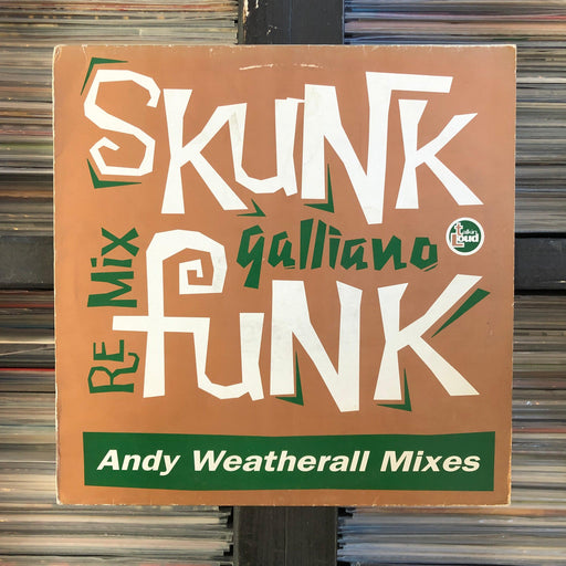 Galliano - Skunk Funk (Remix) (Andy Weatherall Mixes) - 12" Vinyl 16.09.22. This is a product listing from Released Records Leeds, specialists in new, rare & preloved vinyl records.