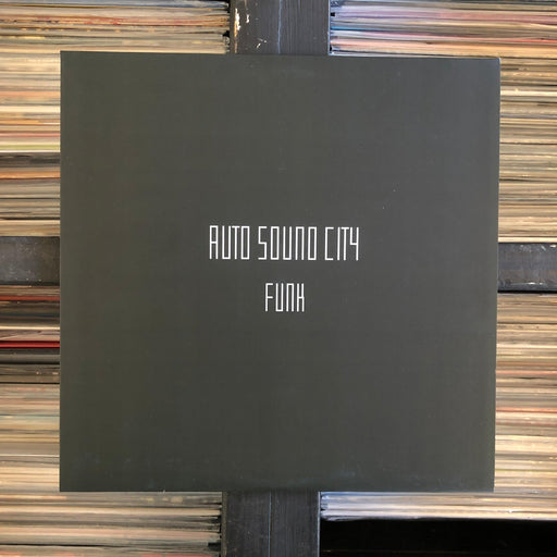 Auto Sound City - Funk - 2 x Vinyl LP 27.09.22. This is a product listing from Released Records Leeds, specialists in new, rare & preloved vinyl records.