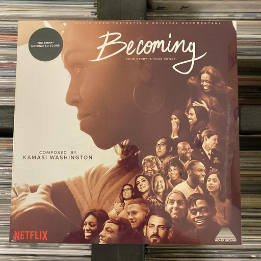 Kamasi Washington - Becoming (Music from the Netflix Original Documentary) - Gold Vinyl. This is a product listing from Released Records Leeds, specialists in new, rare & preloved vinyl records.