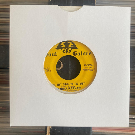 Gloria Parker - The Best Thing For You Baby / I'm Headed In Right Direction - 7" Vinyl 09.08.23. This is a product listing from Released Records Leeds, specialists in new, rare & preloved vinyl records.
