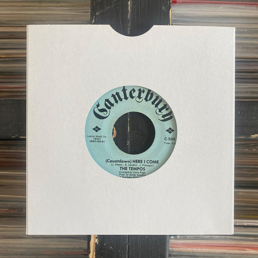 The Tempos - (Countdown) Here I Come / Sad Sad Memories - 7" Vinyl 09.08.23. This is a product listing from Released Records Leeds, specialists in new, rare & preloved vinyl records.