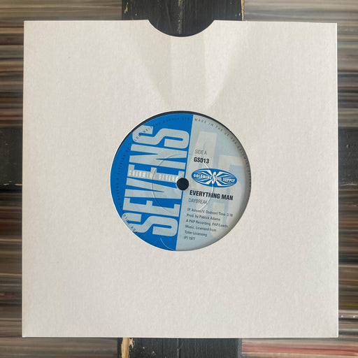 Daybreak / Billy Woods - Everything Man / Let Me Make You Happy - 7" Vinyl 09.08.23. This is a product listing from Released Records Leeds, specialists in new, rare & preloved vinyl records.