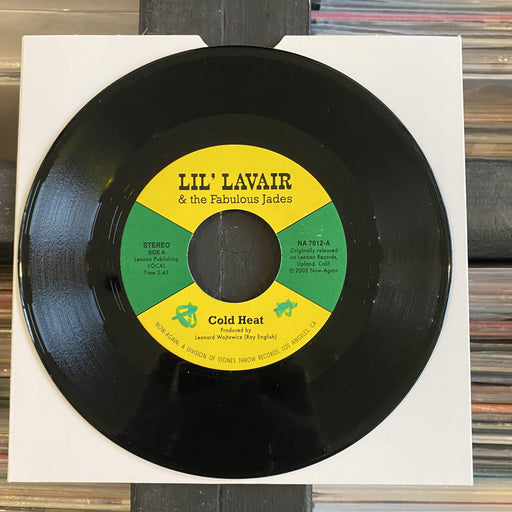 Lil' Lavair & The Fabulous Jades - Cold Heat - 7" Vinyl. This is a product listing from Released Records Leeds, specialists in new, rare & preloved vinyl records.