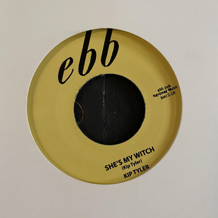 Kip Tyler - She's My Witch - 7" Vinyl. This is a product listing from Released Records Leeds, specialists in new, rare & preloved vinyl records.