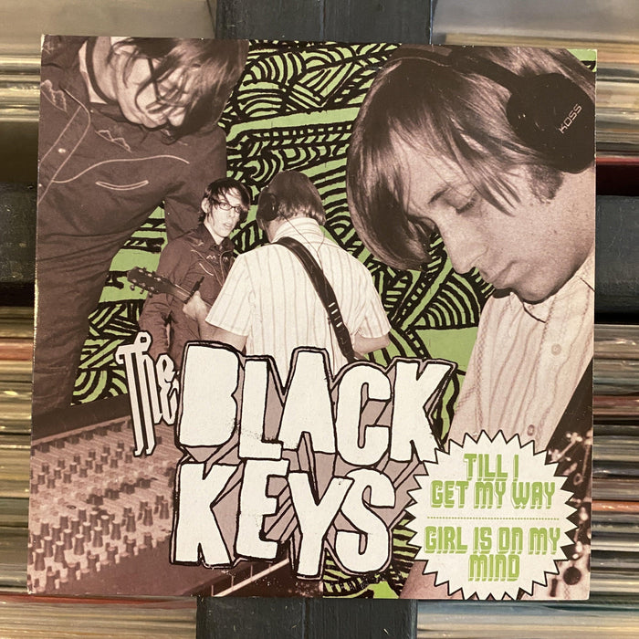 The Black Keys - Till I Get My Way / Girl Is On My Mind - 7" Vinyl. This is a product listing from Released Records Leeds, specialists in new, rare & preloved vinyl records.