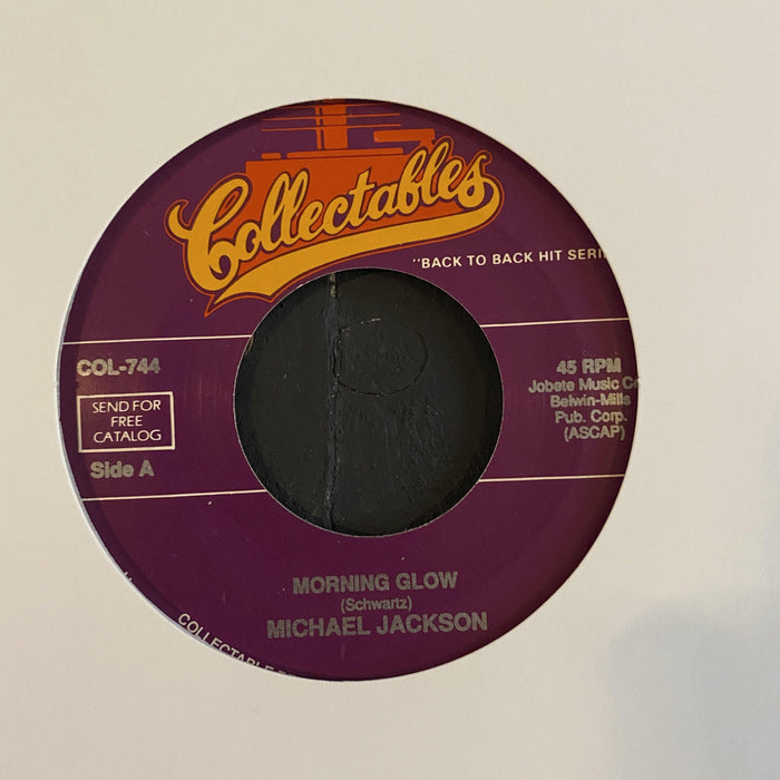 Michael Jackson / The Jackson Five - Morning Glow / Who's Loving You - 7" Vinyl. This is a product listing from Released Records Leeds, specialists in new, rare & preloved vinyl records.