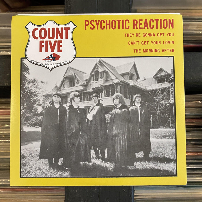 Count Five - Psychotic Reaction - 7" Vinyl. This is a product listing from Released Records Leeds, specialists in new, rare & preloved vinyl records.