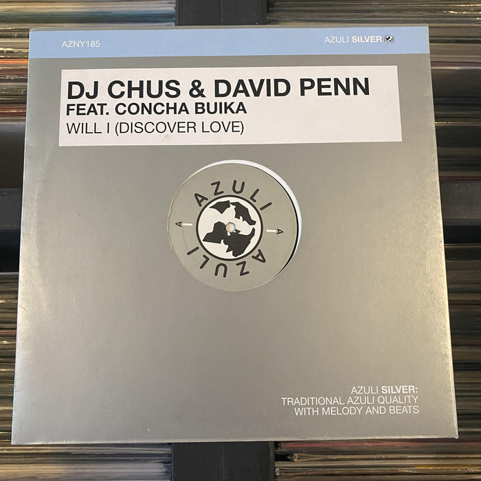 DJ Chus & David Penn Feat. Concha Buika - Will I (Discover Love) - 12" Vinyl. This is a product listing from Released Records Leeds, specialists in new, rare & preloved vinyl records.