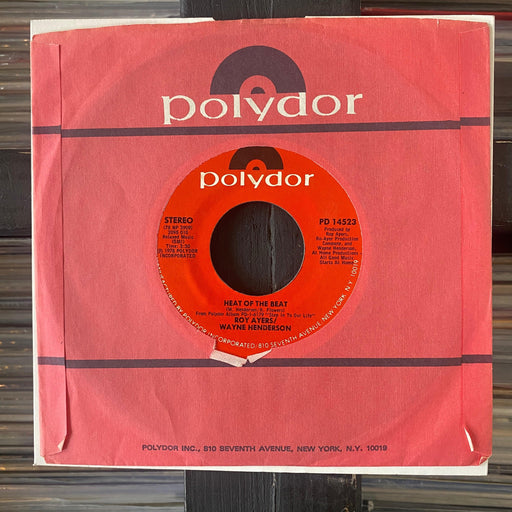 Roy Ayers / Wayne Henderson - Heat Of The Beat / No Deposit No Return - 7" Vinyl - 16.11.22. This is a product listing from Released Records Leeds, specialists in new, rare & preloved vinyl records.