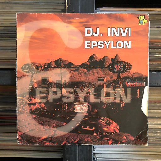 DJ Invi - Epsylon - 12" Vinyl 30.12.22. This is a product listing from Released Records Leeds, specialists in new, rare & preloved vinyl records.