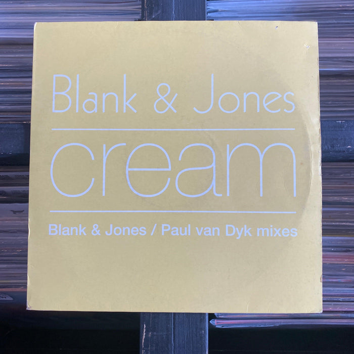 Blank & Jones - Cream - 12" Vinyl - 24.08.23