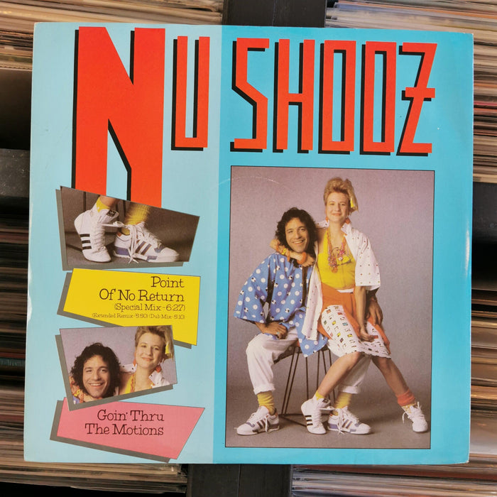 Nu Shooz - Point Of No Return - 12" Vinyl. This is a product listing from Released Records Leeds, specialists in new, rare & preloved vinyl records.