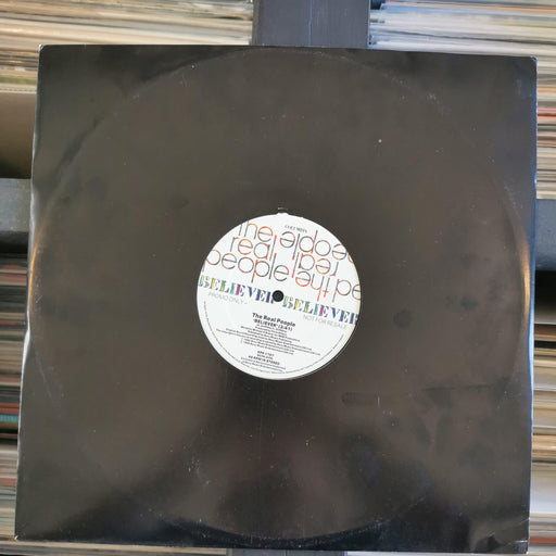 The Real People - Believer - 12" Vinyl. This is a product listing from Released Records Leeds, specialists in new, rare & preloved vinyl records.