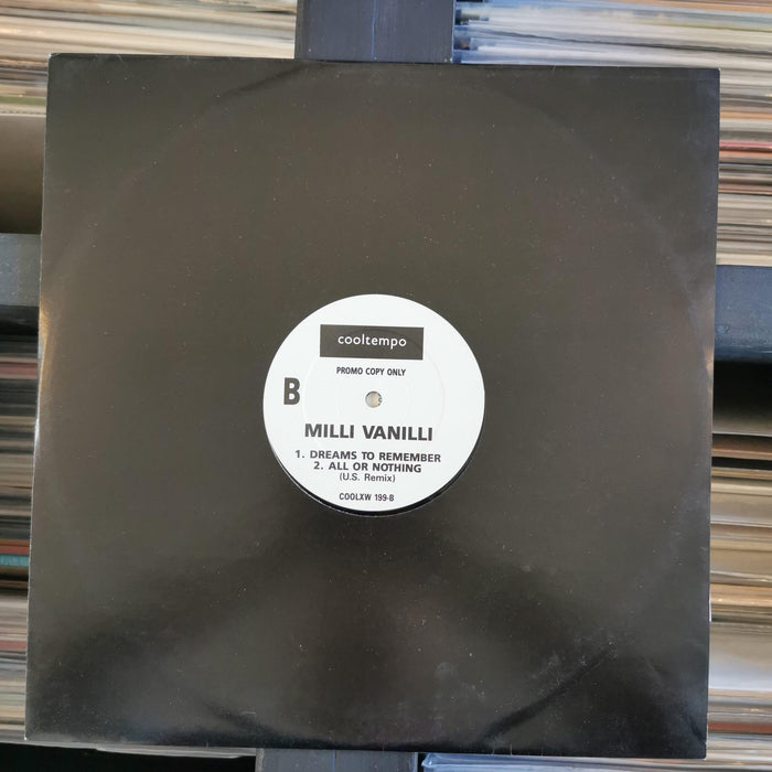Milli Vanilli - All Or Nothing - 12" Vinyl. This is a product listing from Released Records Leeds, specialists in new, rare & preloved vinyl records.
