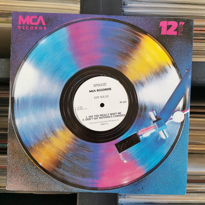 Kim Wilde - Say You Really Want Me - 12" Vinyl. This is a product listing from Released Records Leeds, specialists in new, rare & preloved vinyl records.