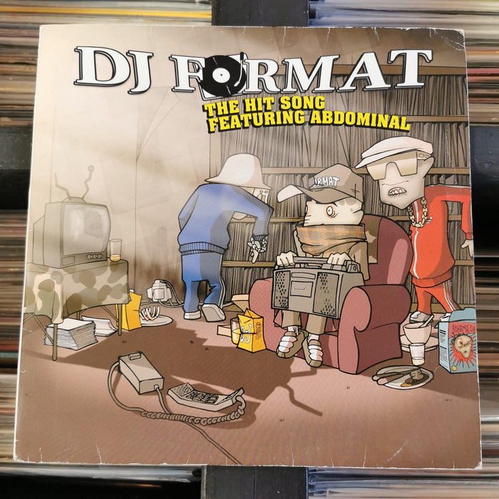 DJ Format - The Hit Song - 12" Vinyl. This is a product listing from Released Records Leeds, specialists in new, rare & preloved vinyl records.