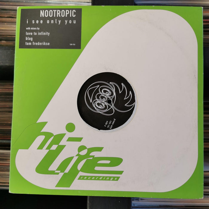 Nootropic - I See Only You - 12" Vinyl. This is a product listing from Released Records Leeds, specialists in new, rare & preloved vinyl records.
