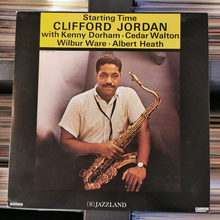 Clifford Jordan - Starting Time - Vinyl LP. This is a product listing from Released Records Leeds, specialists in new, rare & preloved vinyl records.