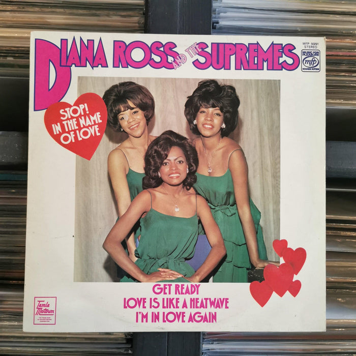 Diana Ross And The Supremes - Stop! In The Name Of Love - Vinyl LP. This is a product listing from Released Records Leeds, specialists in new, rare & preloved vinyl records.